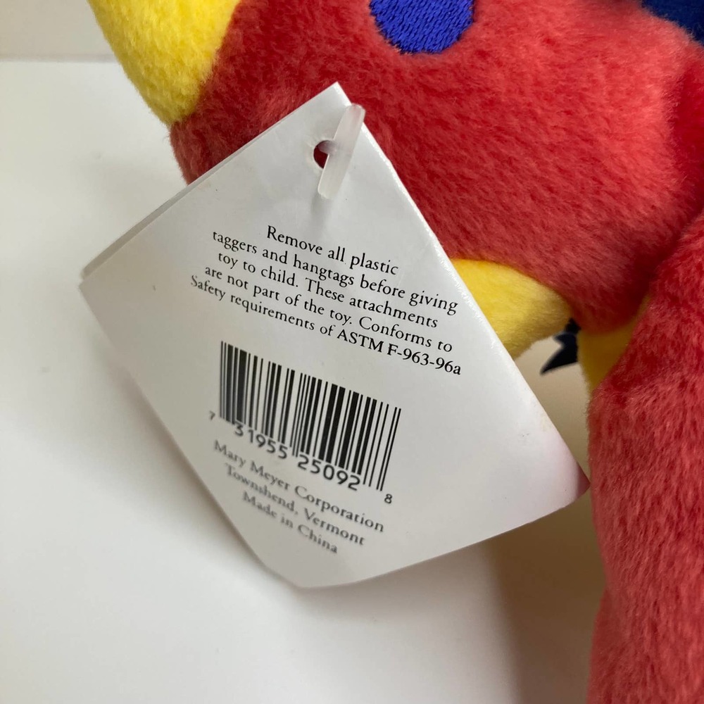 Mary Meyer Girl Scouts Red Dragon Plush 10" 2000 Welcome Stuffed Animal Toy
